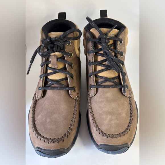 KURU Quest Hiking Tan and Brown Leather Boots - 6.5 - Picture 2 of 8
